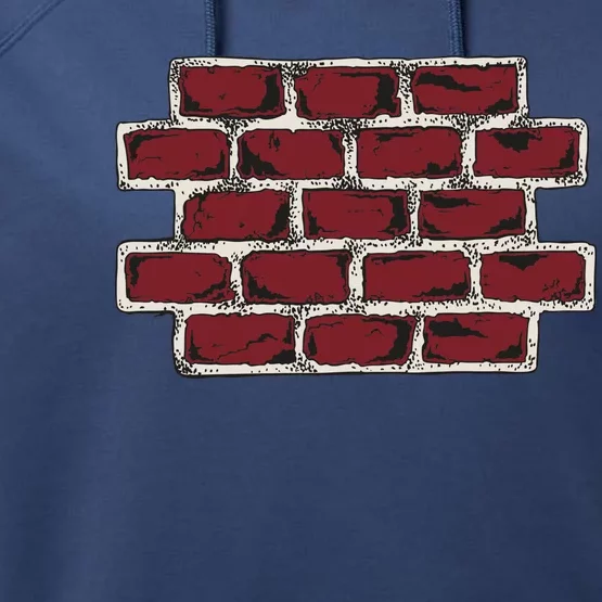 Build The Brick Wall Trump Performance Fleece Hoodie