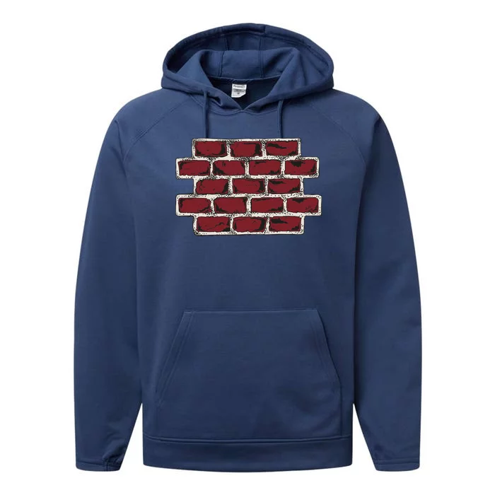 Build The Brick Wall Trump Performance Fleece Hoodie