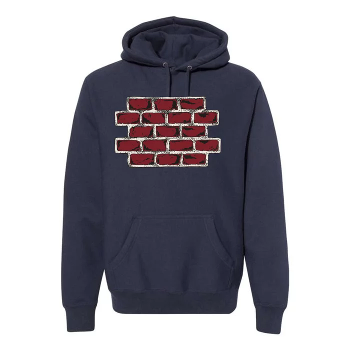 Build The Brick Wall Trump Premium Hoodie