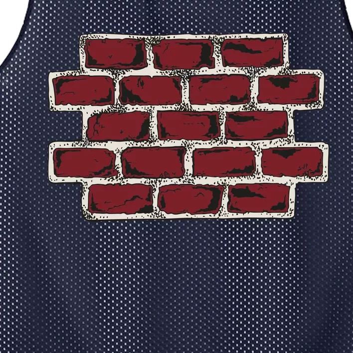 Build The Brick Wall Trump Mesh Reversible Basketball Jersey Tank