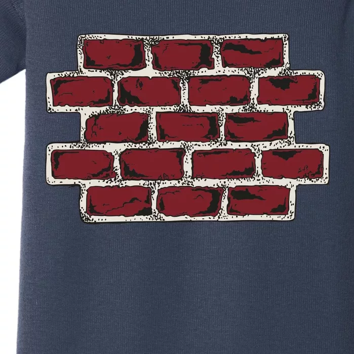 Build The Brick Wall Trump Baby Bodysuit