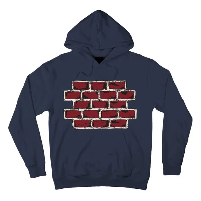 Build The Brick Wall Trump Tall Hoodie