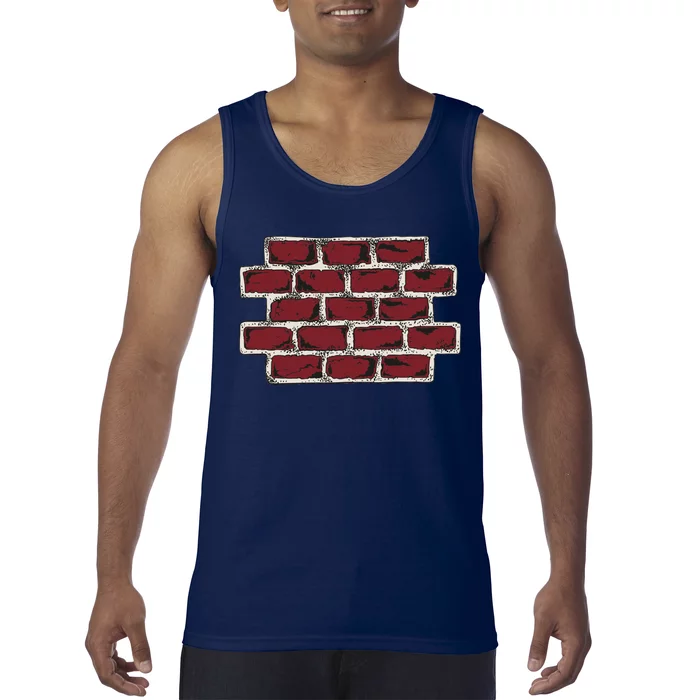 Build The Brick Wall Trump Tank Top