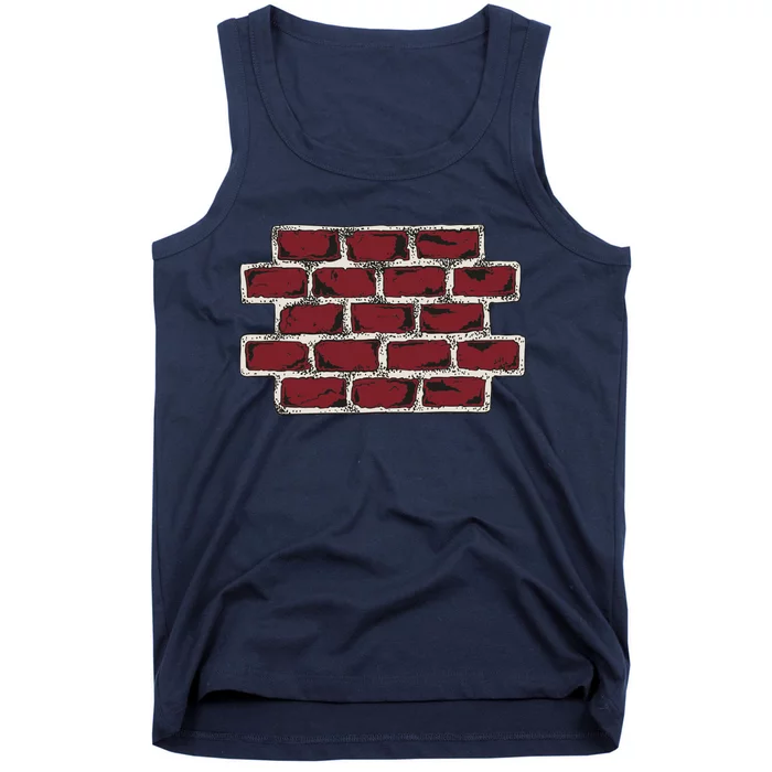 Build The Brick Wall Trump Tank Top