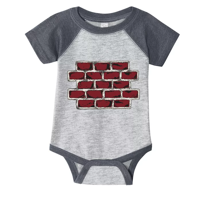 Build The Brick Wall Trump Infant Baby Jersey Bodysuit