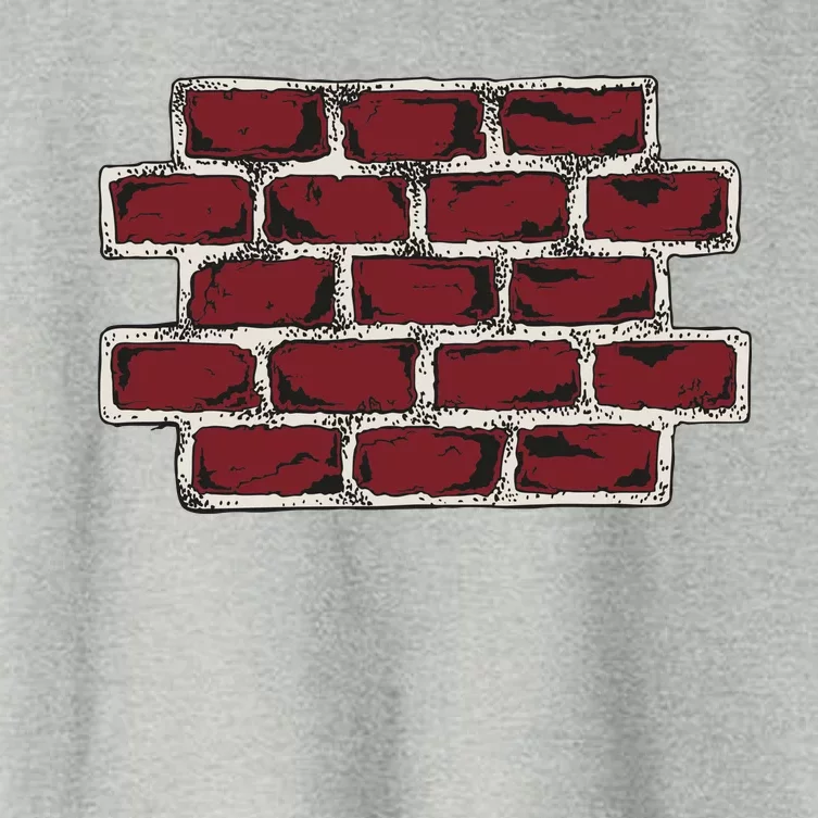 Build The Brick Wall Trump Women's Crop Top Tee