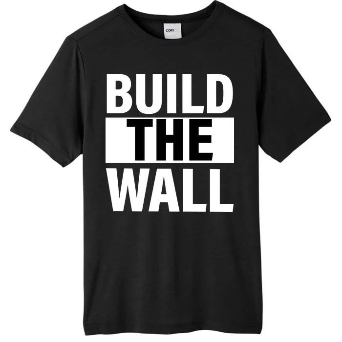 Build The Wall Box Logo ChromaSoft Performance T-Shirt