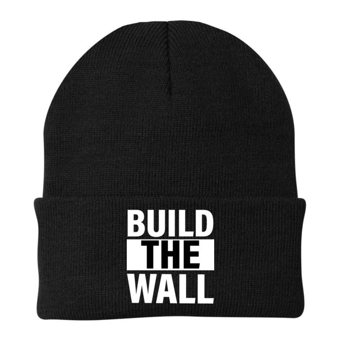 Build The Wall Box Logo Knit Cap Winter Beanie