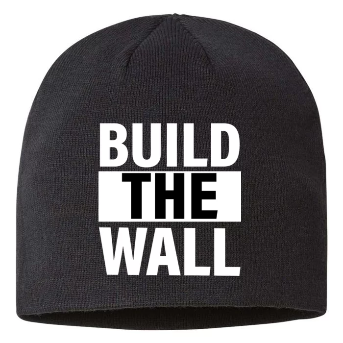 Build The Wall Box Logo 8 1/2in Sustainable Knit Beanie