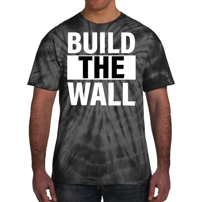 Build The Wall Box Logo Tie-Dye T-Shirt