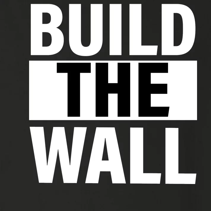 Build The Wall Box Logo Toddler Long Sleeve Shirt