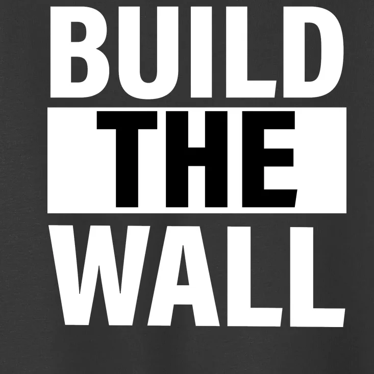 Build The Wall Box Logo Toddler T-Shirt