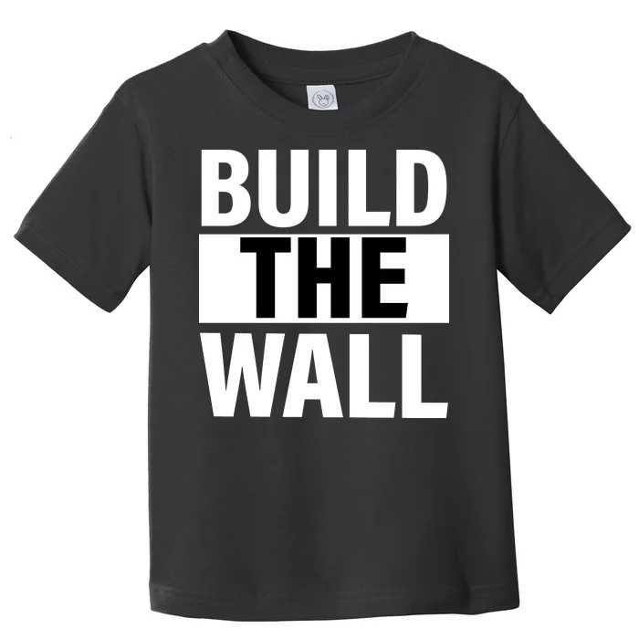 Build The Wall Box Logo Toddler T-Shirt