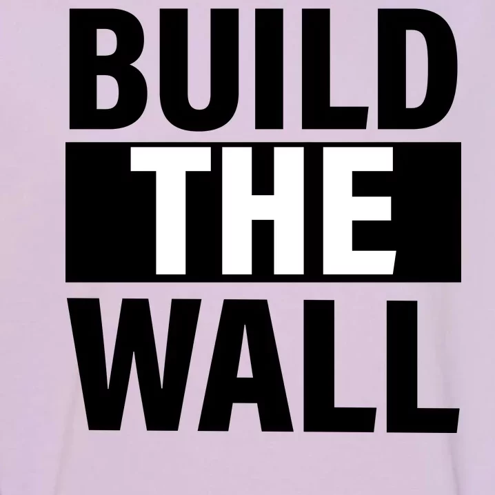 Build The Wall Box Logo Garment-Dyed Sweatshirt