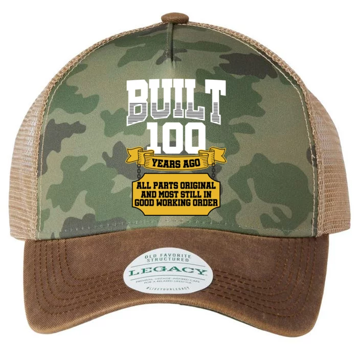 Built 100th Birthday All Original Part Legacy Tie Dye Trucker Hat