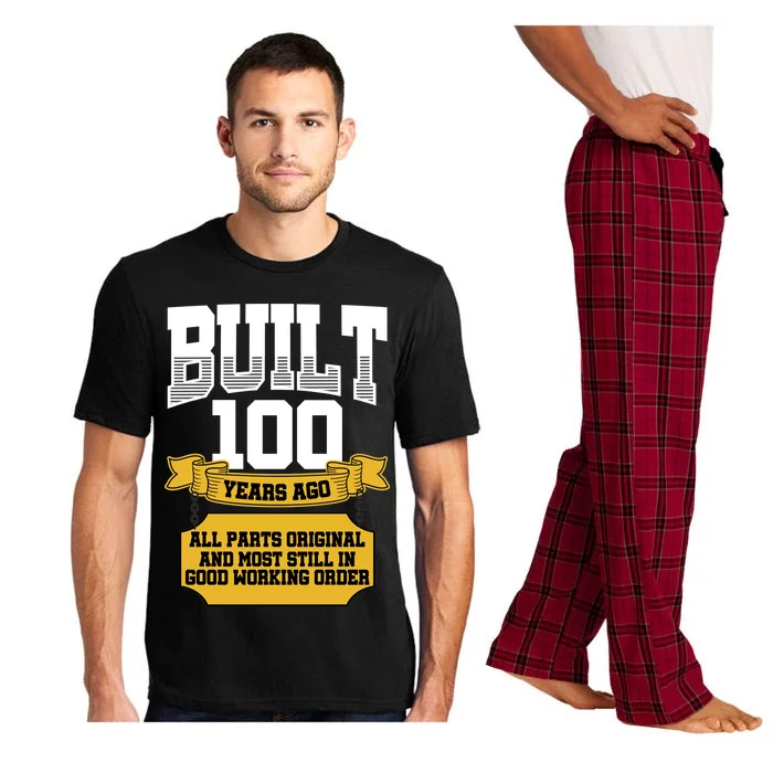 Built 100th Birthday All Original Part Pajama Set