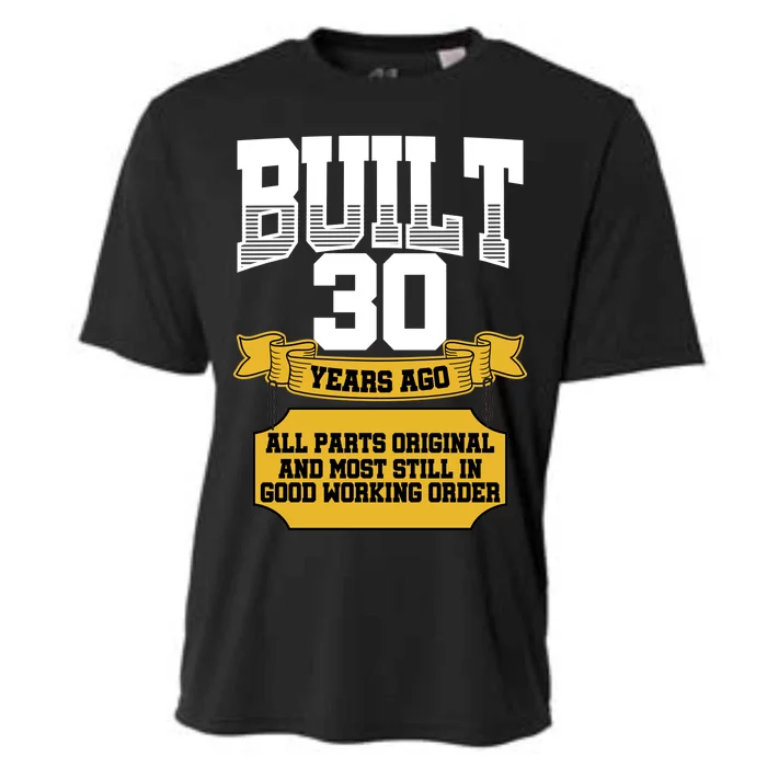 Built 30th Birthday All Original Part Cooling Performance Crew T-Shirt