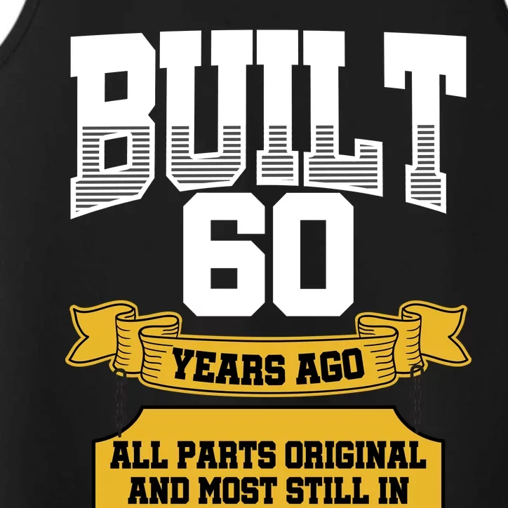 Built 60th Birthday All Original Part Performance Tank