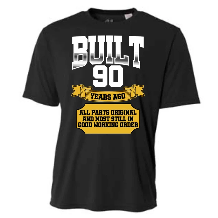 Built 90th Birthday All Original Part Cooling Performance Crew T-Shirt