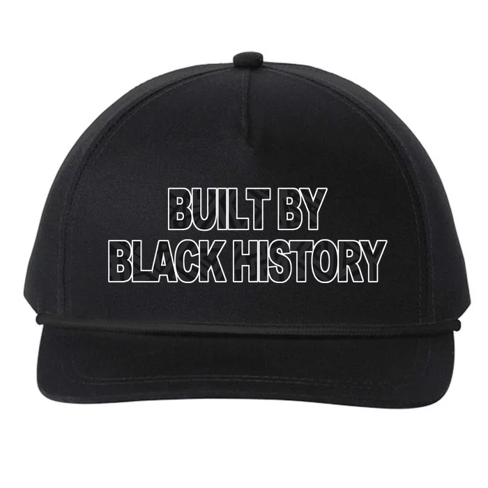 Built By Black History Snapback Five-Panel Rope Hat