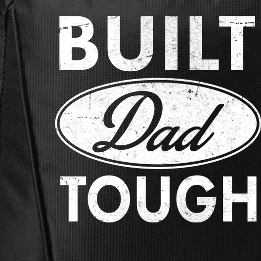 Built Dad Tough Car Logo City Backpack