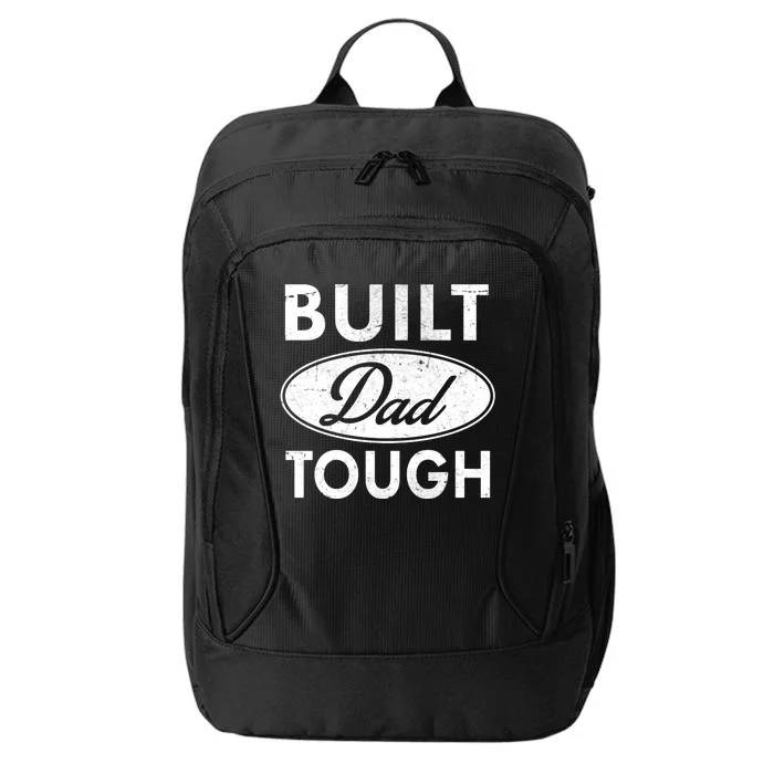 Built Dad Tough Car Logo City Backpack