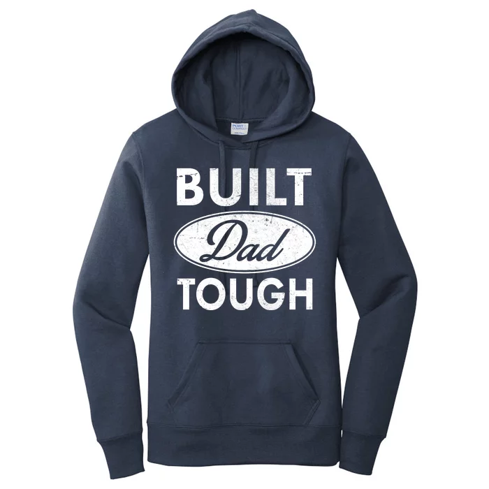 Built Dad Tough Car Logo Women's Pullover Hoodie