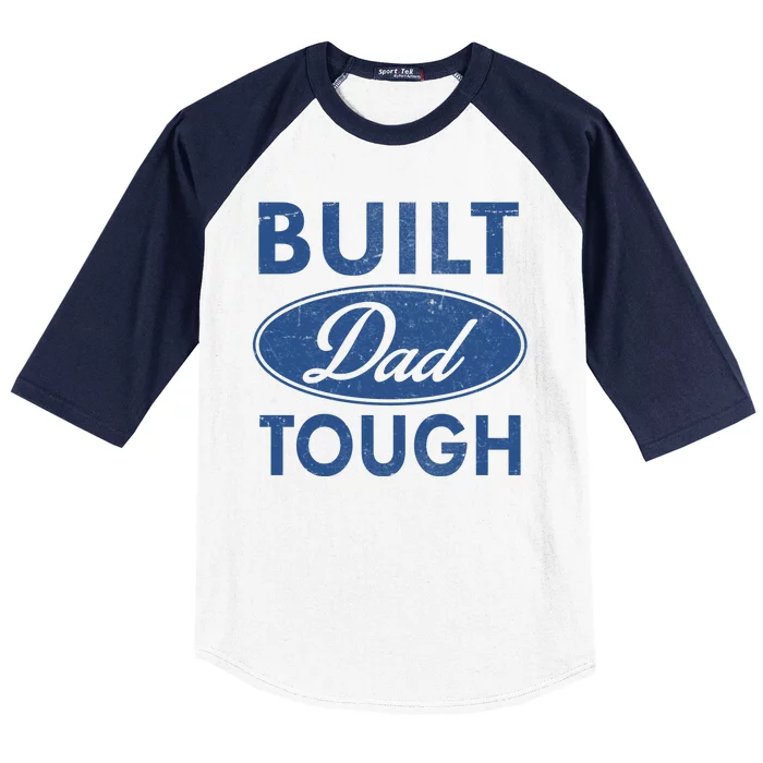 Built Dad Tough Car Logo Baseball Sleeve Shirt