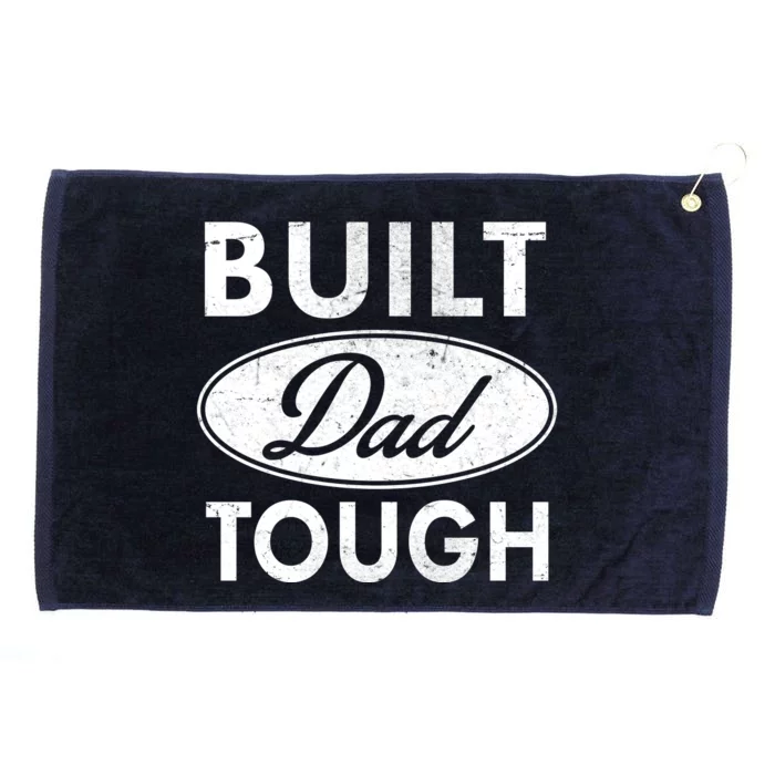 Built Dad Tough Car Logo Grommeted Golf Towel