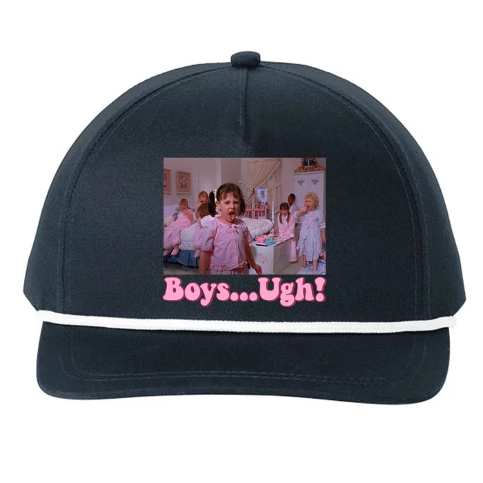 Boy Ugh Little Rascals Valentine Snapback Five-Panel Rope Hat