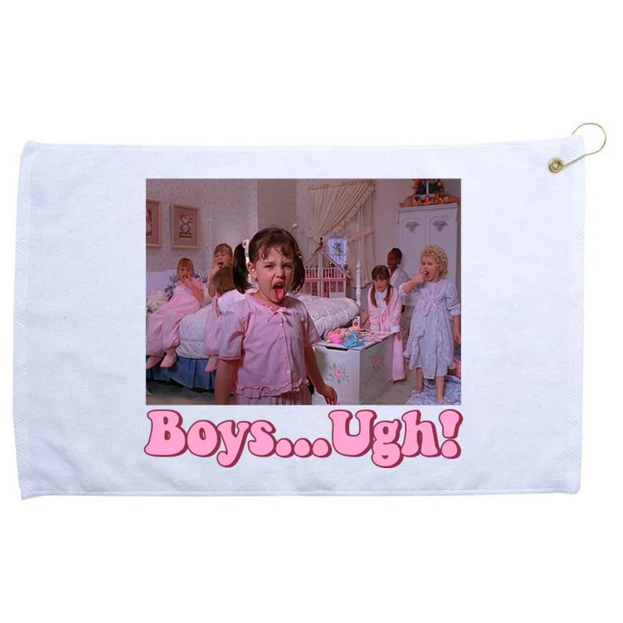 Boy Ugh Little Rascals Valentine Grommeted Golf Towel