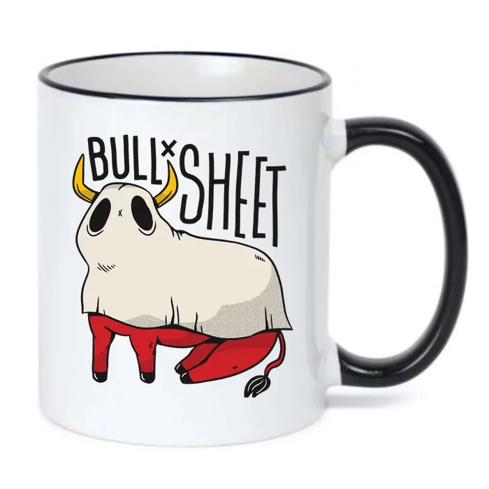 Bull Sheet Black Color Changing Mug