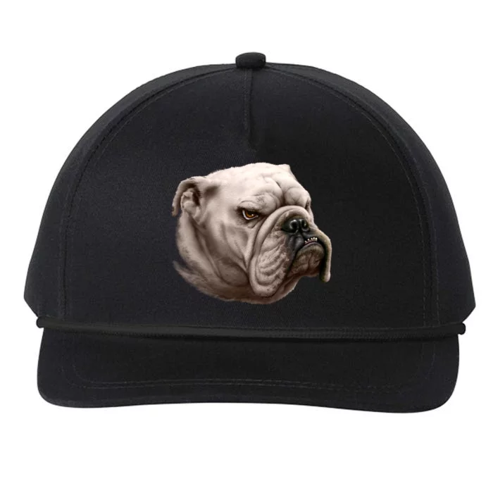 Bulldog Snapback Five-Panel Rope Hat