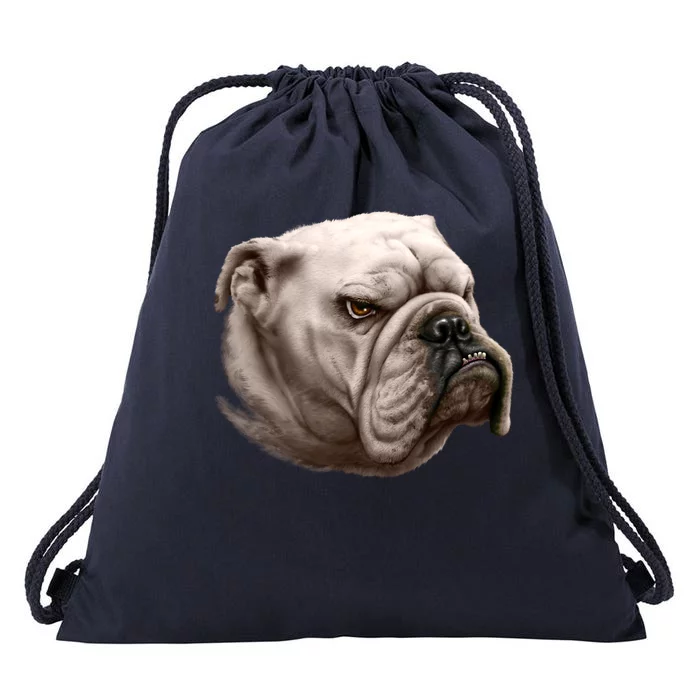 Bulldog Drawstring Bag