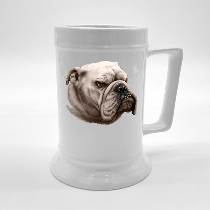 Bulldog Front & Back Beer Stein