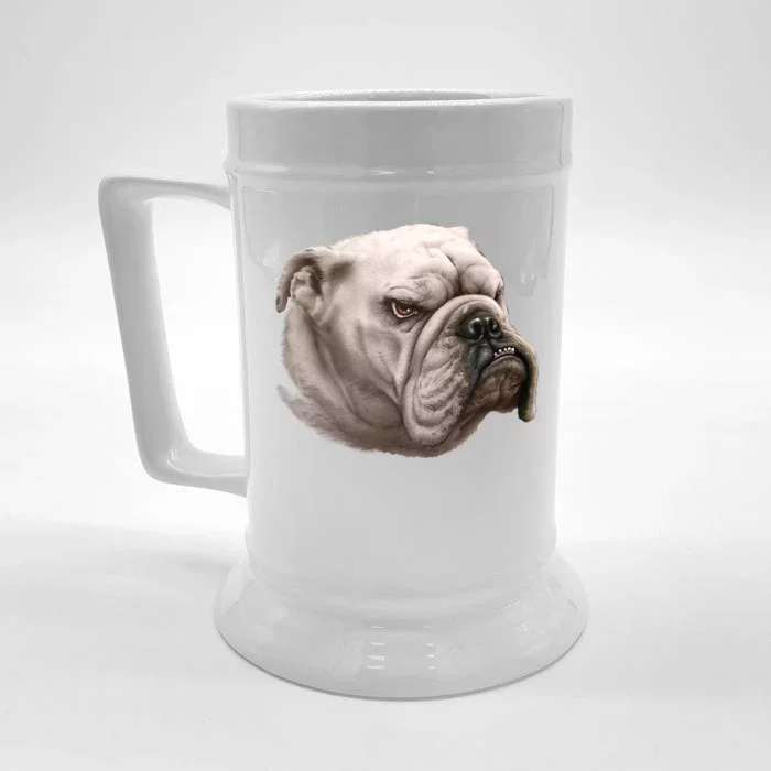 Bulldog Front & Back Beer Stein