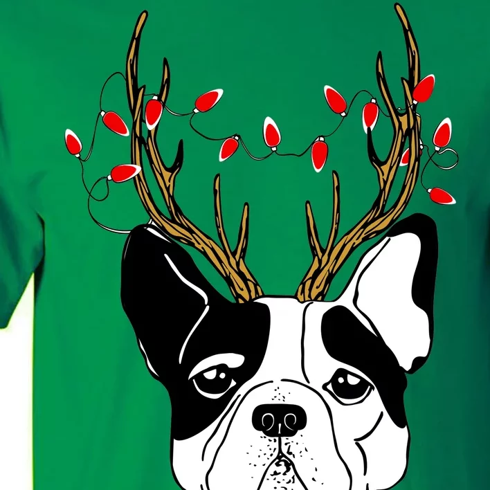 Bulldog Deer Antlers Tall T-Shirt