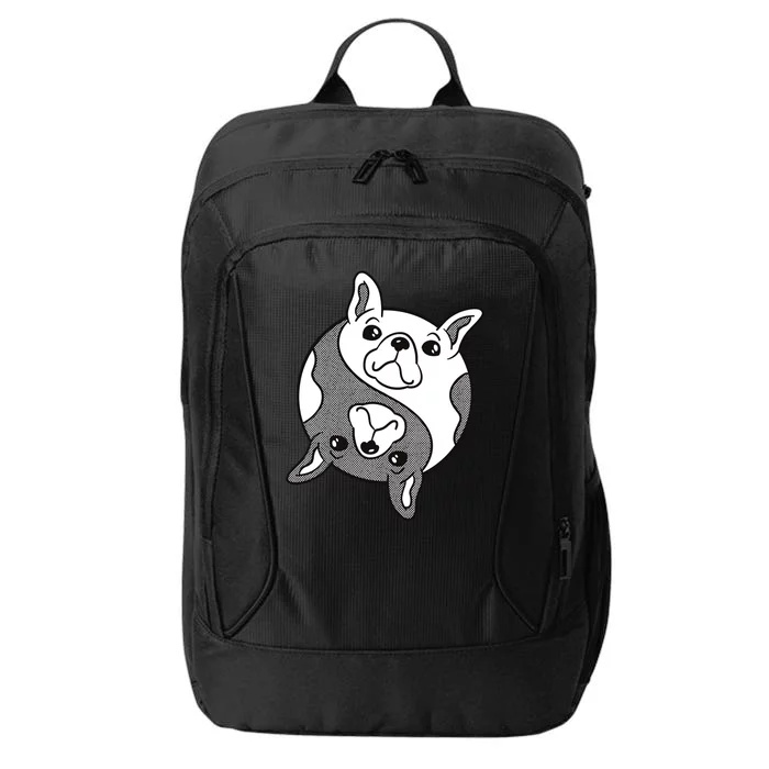 Bulldog Yin Yang City Backpack