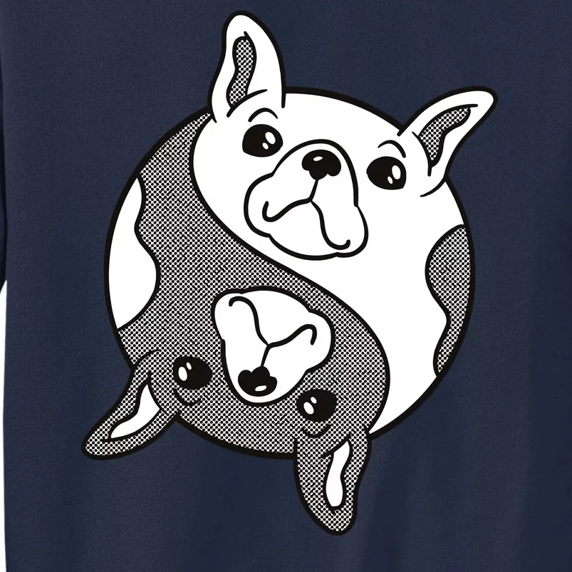 Bulldog Yin Yang Tall Sweatshirt