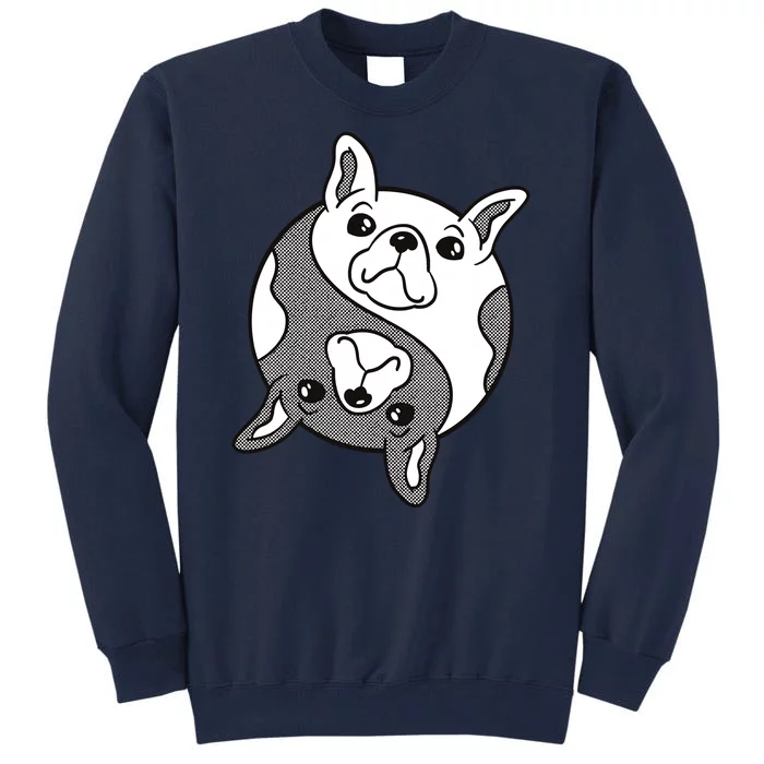 Bulldog Yin Yang Tall Sweatshirt