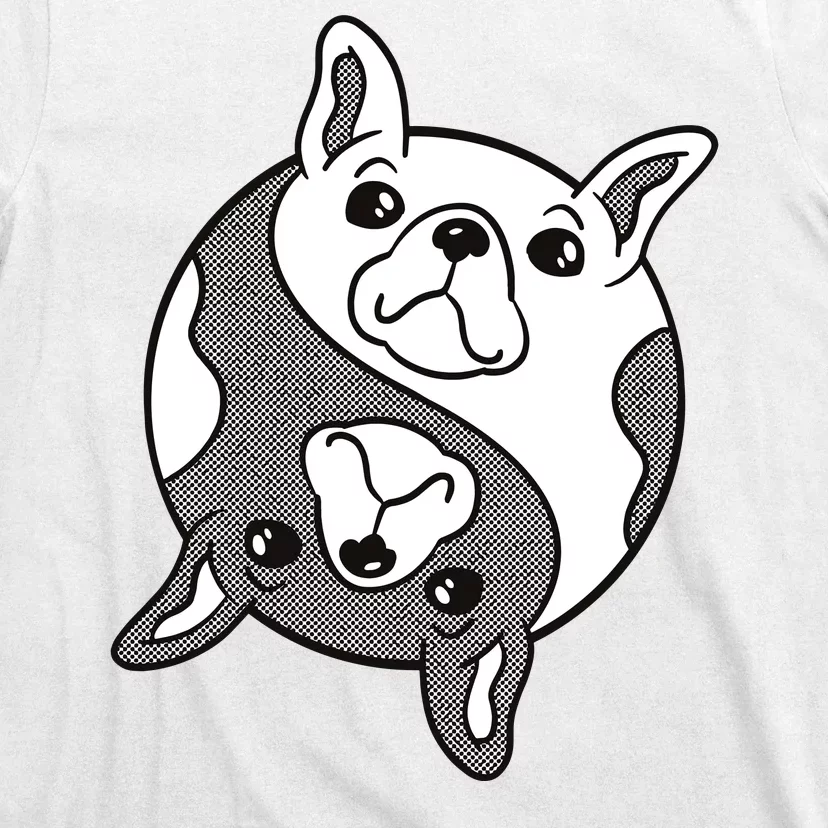 Bulldog Yin Yang T-Shirt