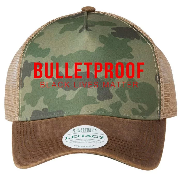 Bulletproof Black Lives Matter Logo Legacy Tie Dye Trucker Hat