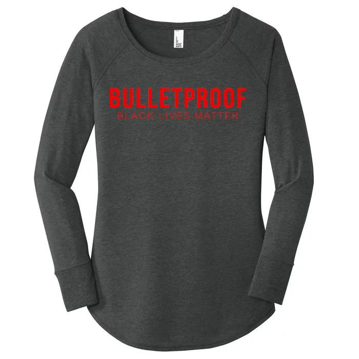 Bulletproof Black Lives Matter Logo Women's Perfect Tri Tunic Long Sleeve Shirt