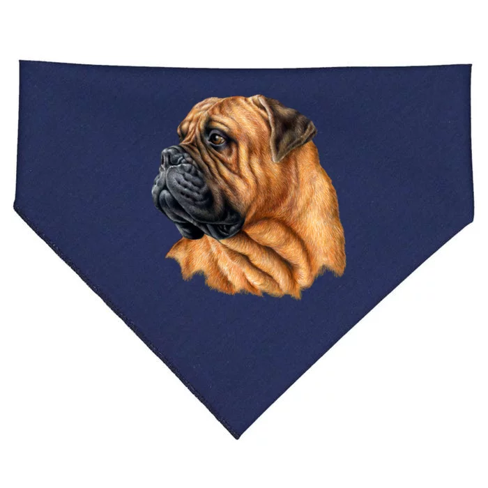 Bullmastiff Canine Dog USA-Made Doggie Bandana