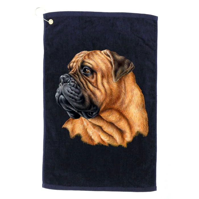 Bullmastiff Canine Dog Platinum Collection Golf Towel