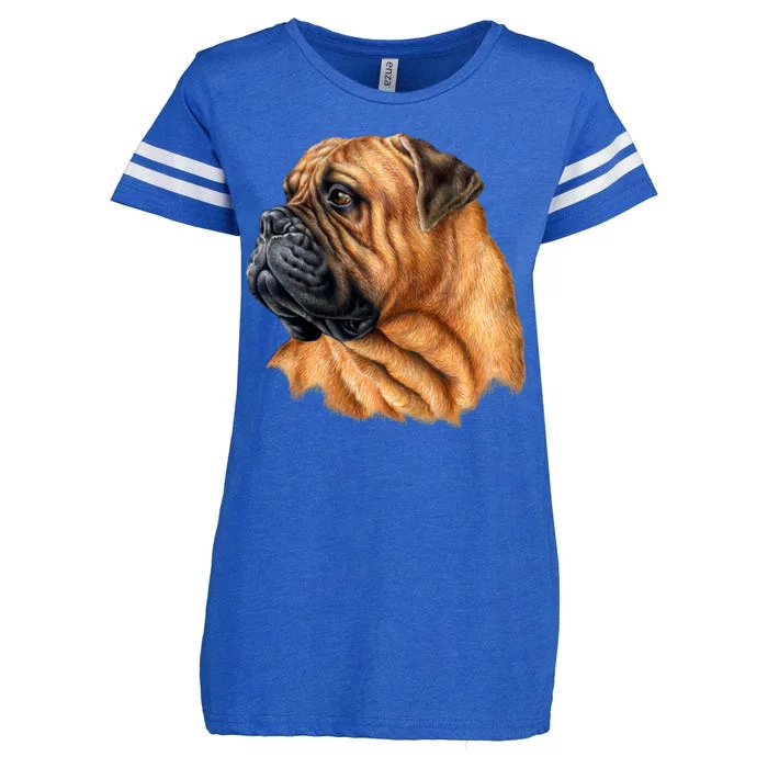 Bullmastiff Canine Dog Enza Ladies Jersey Football T-Shirt