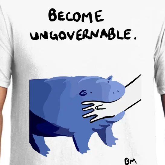 Become Ungovernable Moo Deng Pajama Set