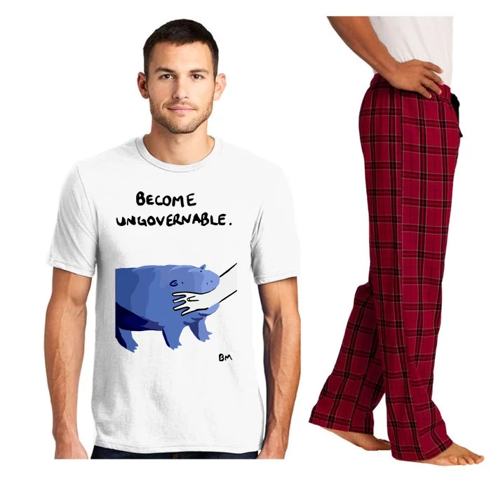 Become Ungovernable Moo Deng Pajama Set