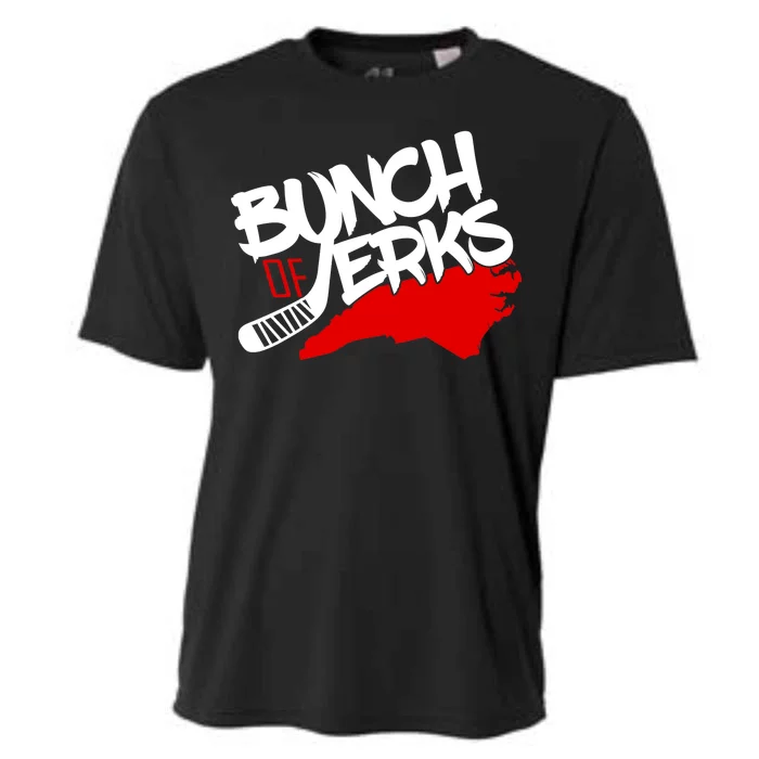 Bunch Of Jerks Carolina Hockey Cooling Performance Crew T-Shirt