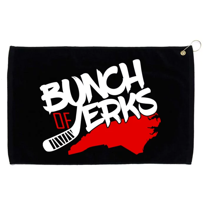 Bunch Of Jerks Carolina Hockey Grommeted Golf Towel